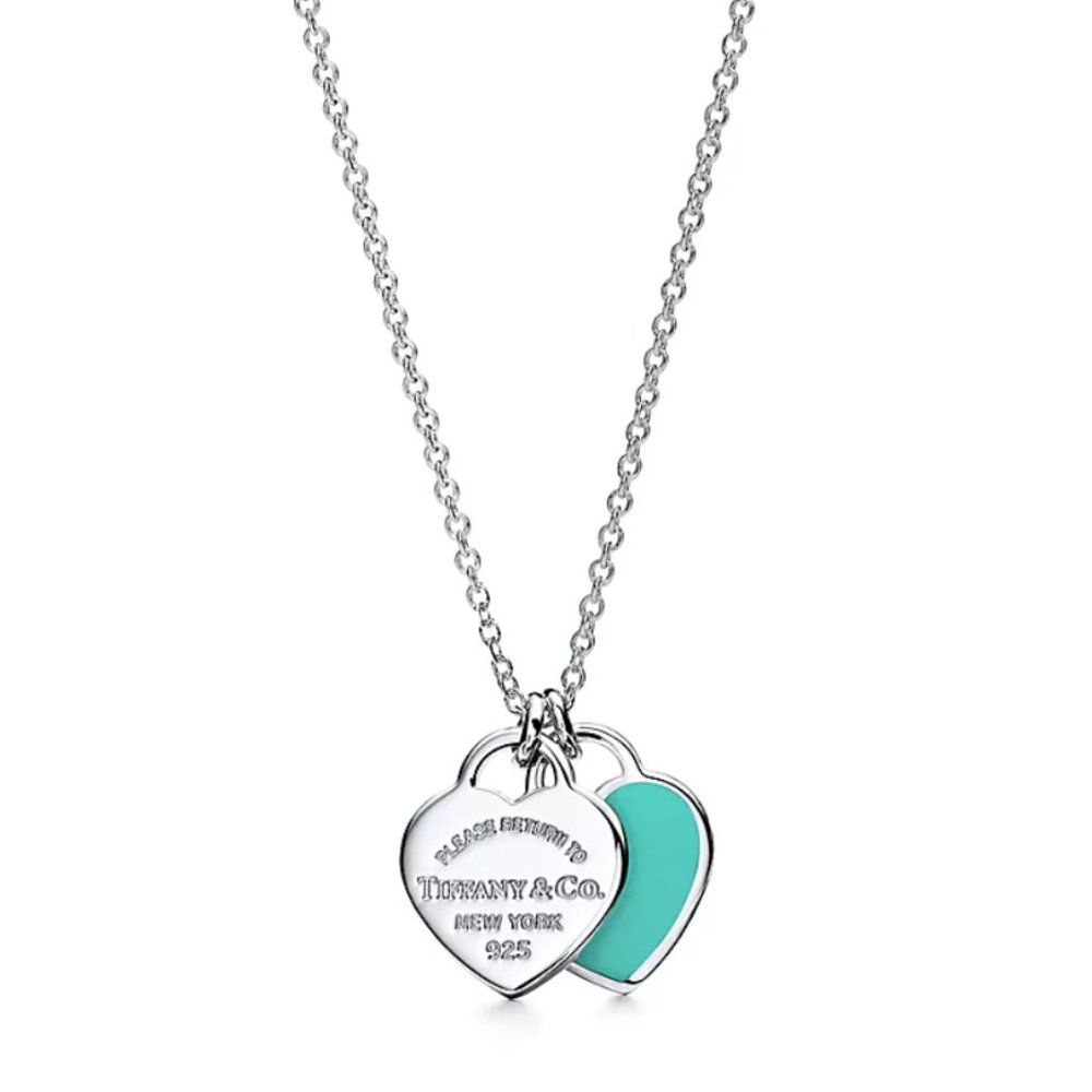 Tiffany & Co. Return to Tiffany® Tiffany Blue® Double Heart Tag Pendant